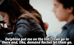  Tatiana Maslany Script to Screen: 2x01 Table Reading↳ With her main characters,