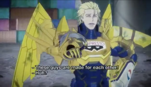 ikuyeah:Tiger & Bunny Movie 2: The RisingIn which, Golden Ryan is me shipper trash.
