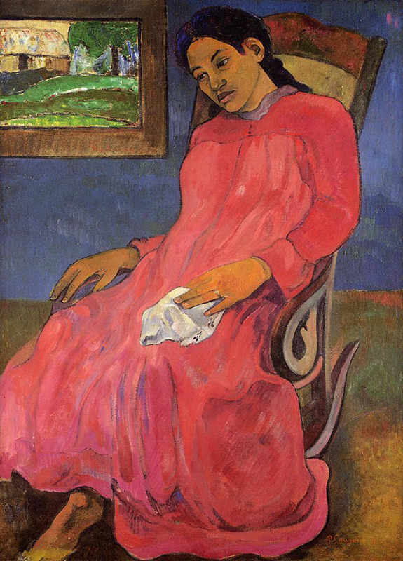 Paul Gauguin.Â Melancholic. 1891.