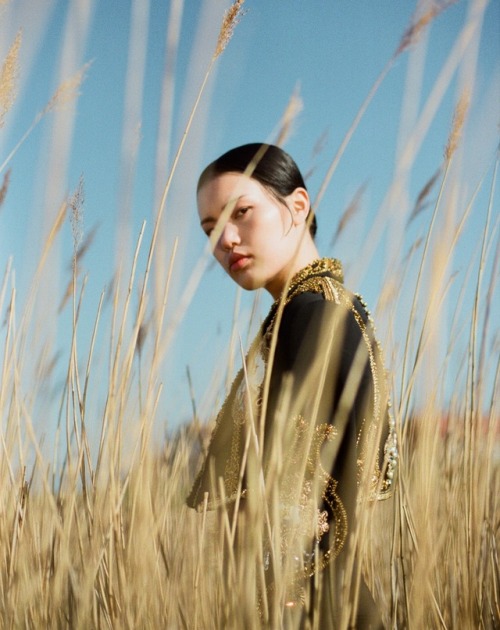 Yudu Zeng in Dolce&amp;Gabbana for Harper’s Bazaar Vietnam May