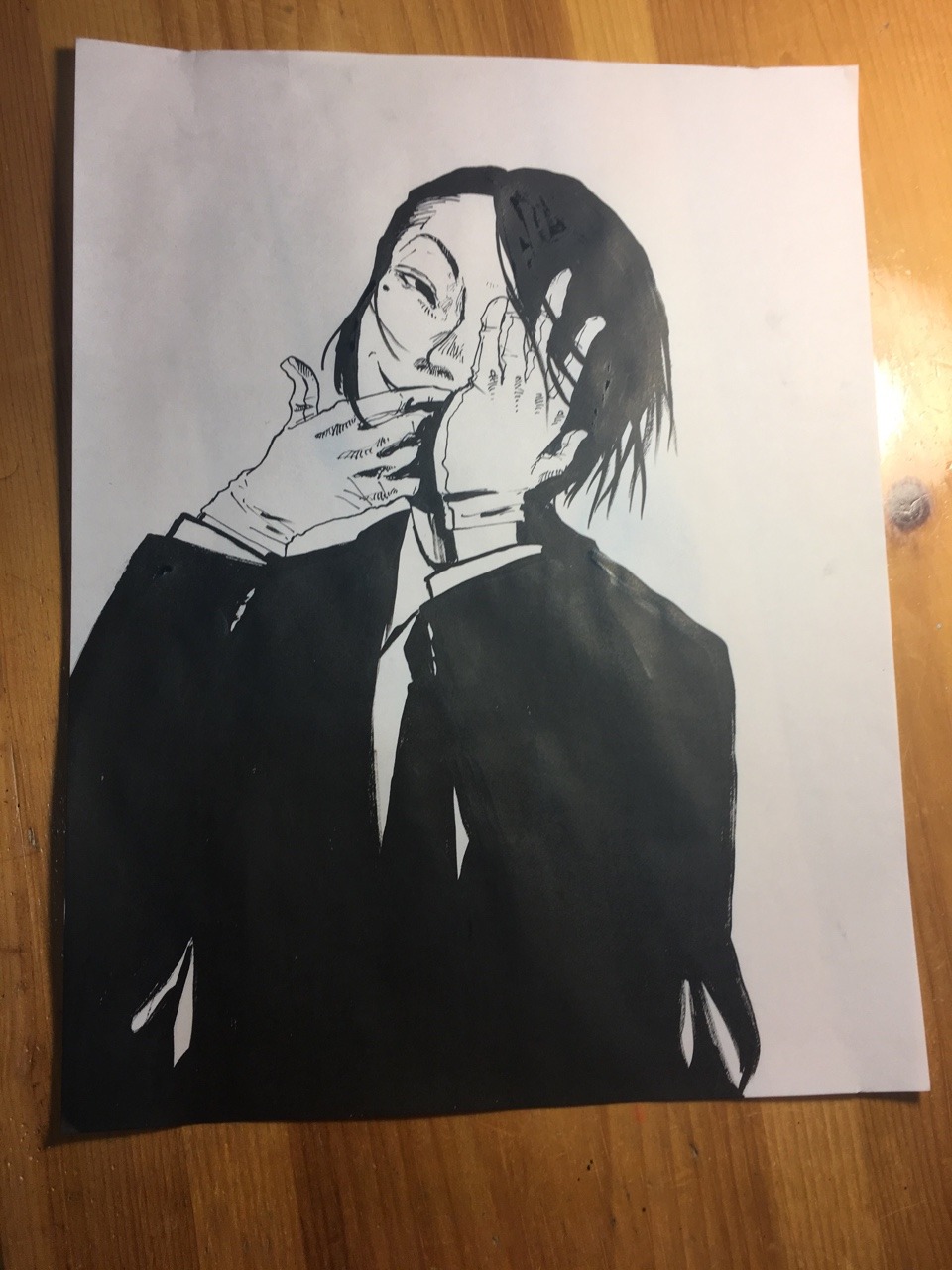 Smirking Cat 東京喰種 Re の和修吉福 Shy Kichimura Washu From Tokyo