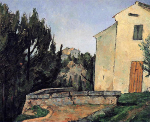 urgetocreate:  Paul Cezanne, The Abandoned House, 1879 