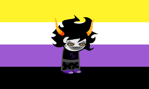 Gamzee Makara from Homestuck is nonbinary!(requested by anonymous)