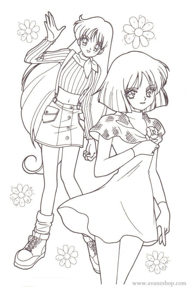 990 Collection Anime Coloring Pages Sailor Moon  HD