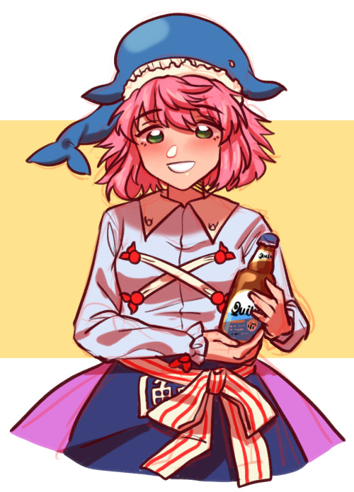 Miyoi with argentinian drink