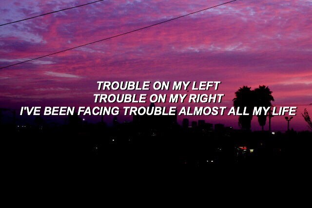 Trouble - Cage The Elephant (Lyrics) 