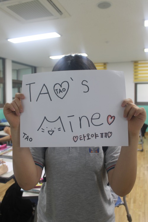 koreanstudentsspeak:TAO’s Mine타오야ㅠㅠ
