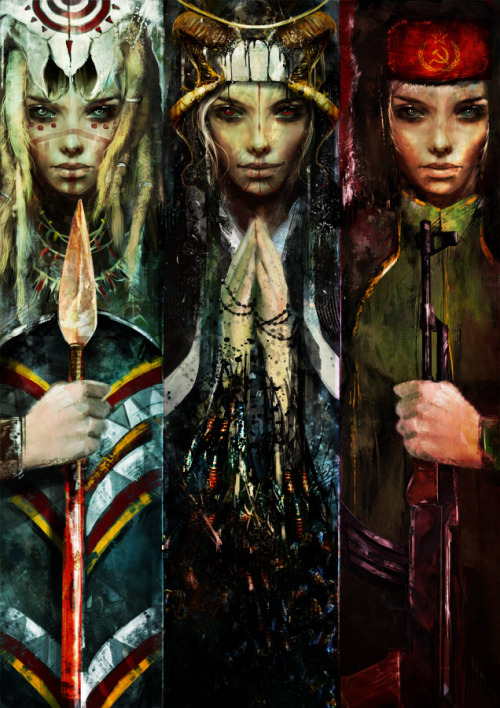 Porn photo andrea-the-great:  Tribe by *muju 