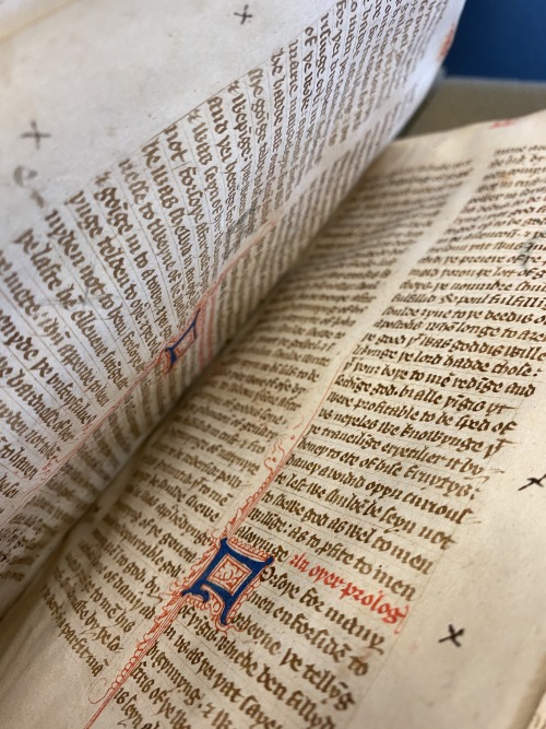 Ms. Codex 201 -New Testament in the translation of John WycliffeWritten possibly in England at the e
