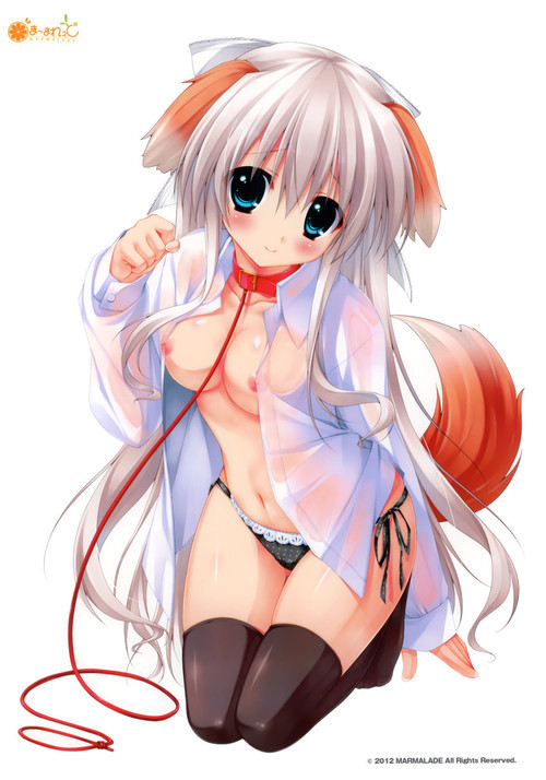 midnightecchioverdrive:  i love dog girls for you all. mad distracted right now. send