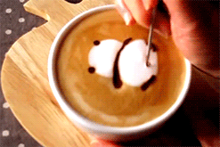 Panda latte art (source)