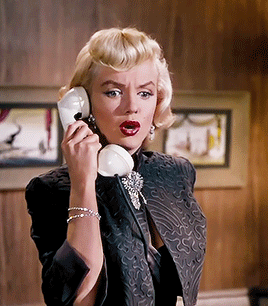 rogueian:MARILYN MONROE as Lorelei Lee in Gentlemen Prefer Blondes (1953)