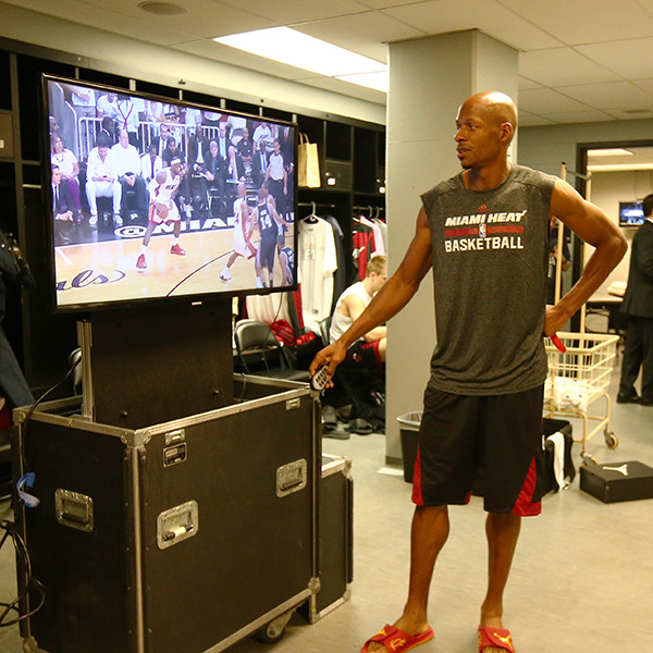 themiamiheat:  Scenes from before Game 1