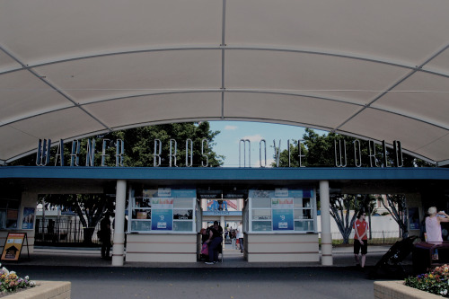 8 September 2015 Entrance Of Warner Bros. Movie World Gold Coast In Queensland, Australia.