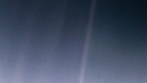 NASA’s iconic ‘Pale Blue Dot’ pic turns 30y. today. It shows Earth in the void of 