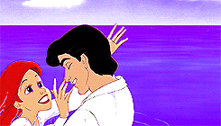 princes-jasmine:  favorite duos (of all time and kind): ariel &amp; eric, the