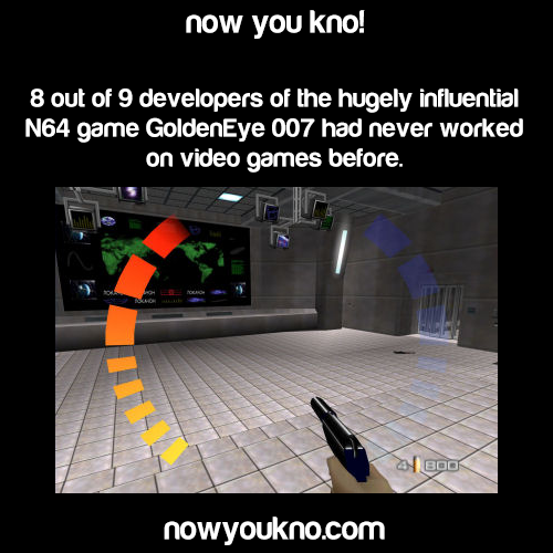 nowyoukno:  Now You Know more gaming facts!