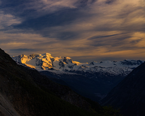  sunset on the mountains 23/?- Alpine Haute Route, June 2021photo by: nature-hiking