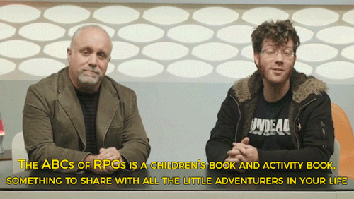 sizvideos:Share your passion with children’s book The ABCs of RPGs. Find more information here