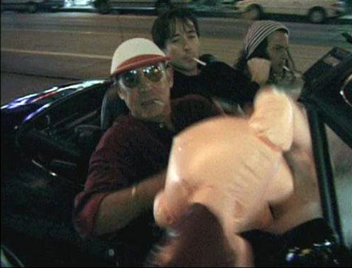 farfromthetrees:  Hunter S Thompson, John Cusack &amp; Johnny Depp in a car,