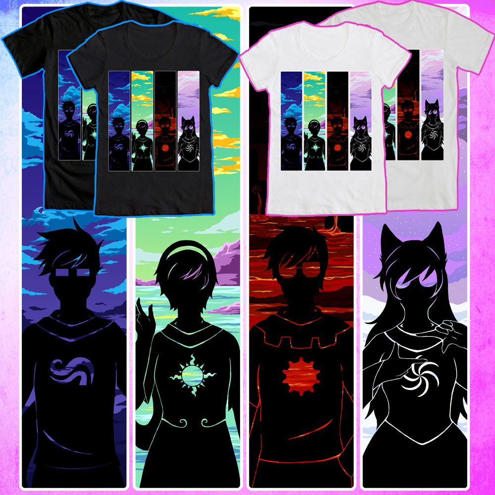 playbunny:  So voting for the Homestuck WLF T-Shirt Contest just started ! And I