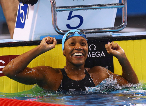 superselected:  Jamaican Swimmer Alia Atkinson Becomes the First Black Woman To Win World Title. MORE.