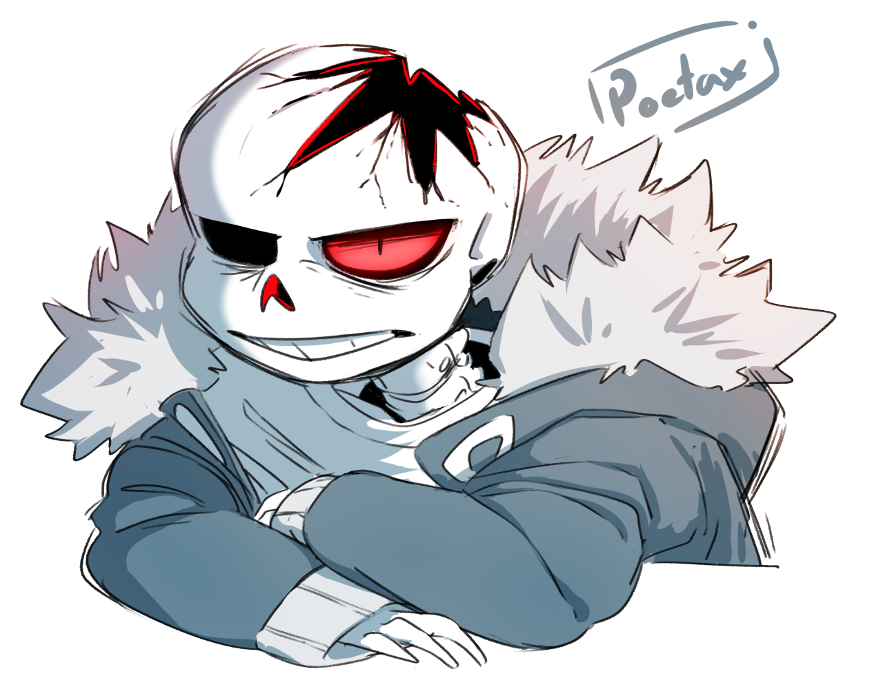 Horror tale sans requested by Potatotoetoe128 : r/UndertaleFanArtwork