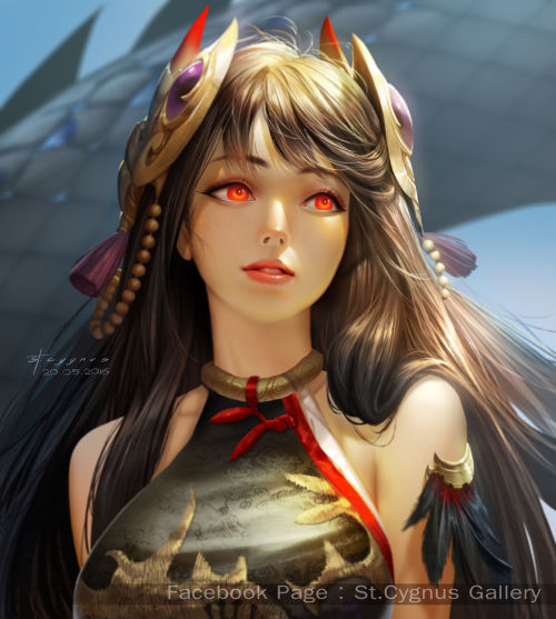 art-of-cg-girls:  untitled by St. Cygnus