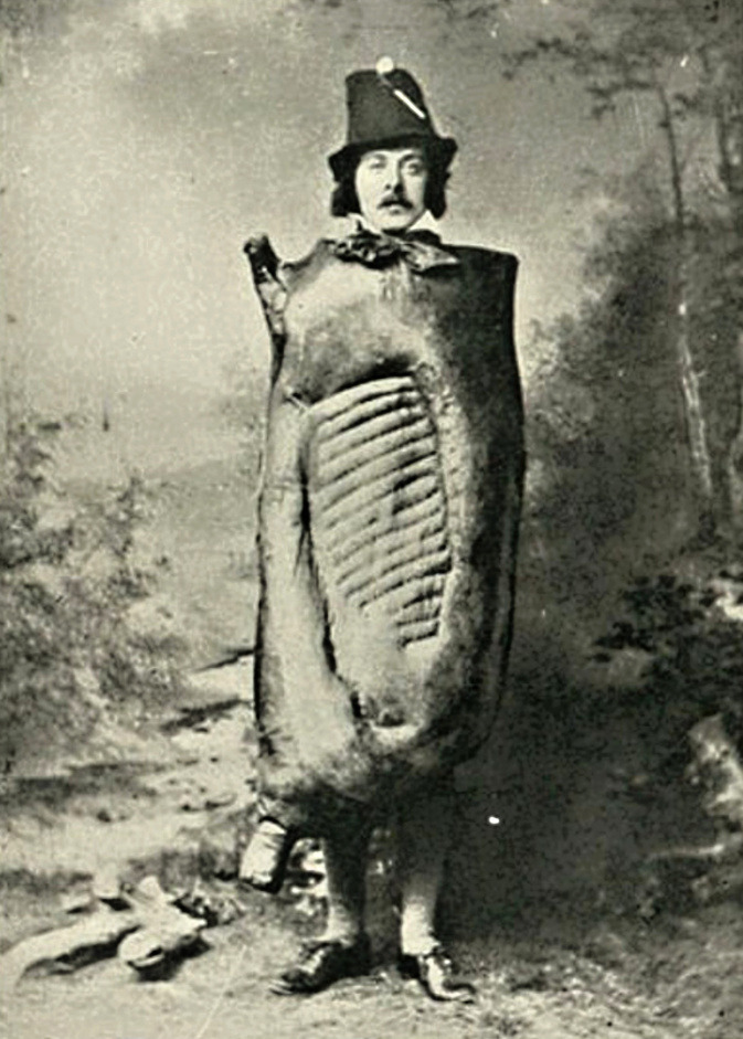 Fancy Dress, Side of Bacon, 1894.