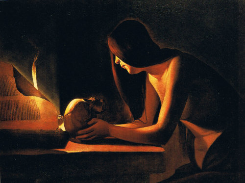 silenceforthesoul: Georges de La Tour - The Penitent Magdalen, c.1630-1632