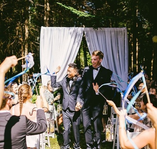 asianboysloveparadise:    International Gay Wedding: Lok Man & Guillaume Watch it here: https://youtu.be/bhljPp0CRCELok Man and Guillaume, the international couple living in Hongkong have been together for many years. They held their grand wedding