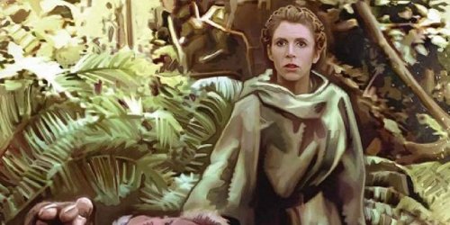 jhgraham: gffa: Star Wars - Princess Leia Organa | Paintings by Brian Rood I LOVE THESE!