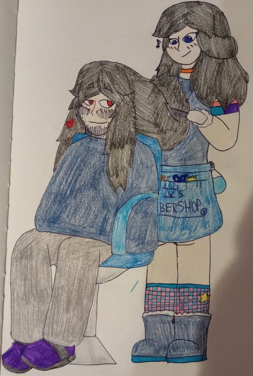 Here Is Your @puzzlevision Request! Idk If It's Fine For You Just A Wholesome Smg34 Art Maybe Will Do