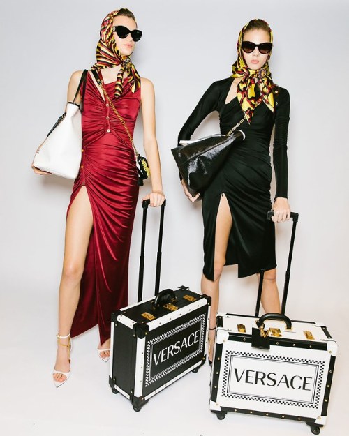 Versace Pre Fall 2019 Backstage