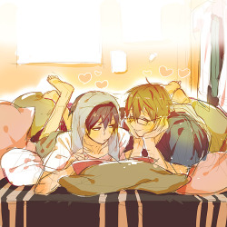 mizamiko:  Free!ろぐ by hamatin 