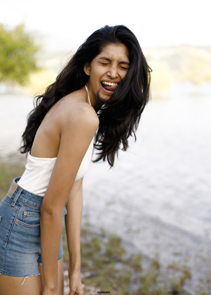 Meet small town girl Arya. Photographed by Elodie Chapuis in France Go See: Arya Bendkhale was origi