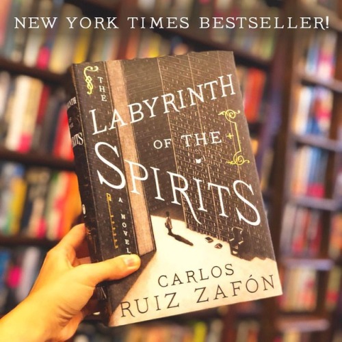 #TheLabyrinthoftheSpirits is now a New York Times bestseller! Whether you are a long-time fan of Car