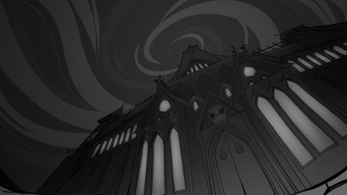 Touched Up Some Grimm Deeds Visdev I Did Last Year Over The Weekend. Couple Of Shots Of The Necropolis