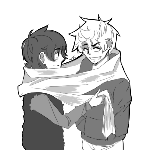 littleivor:  big cozy scarf ^^