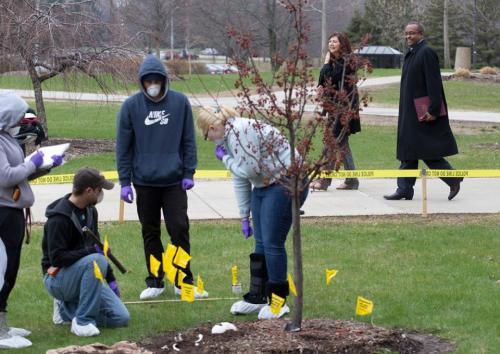 cmuniversity: CMU students were given a chance through a forensic anthropology class to investigate 