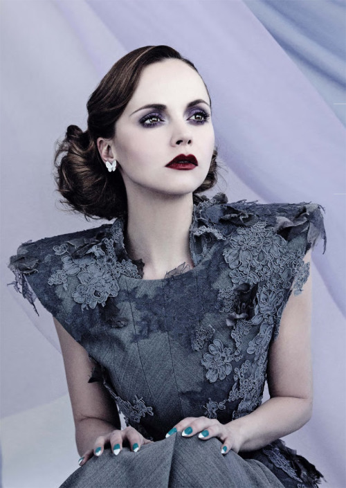 fashiongonerogue:Christina Ricci Stars in As If Magazine #3 Cover ShootChristina for AS IF – A
