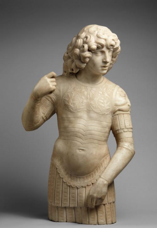 desimonewayland:Tullio Lombardo (Italian, ca. 1455–1532), and workshop A Young Warrior 1490s - Venic