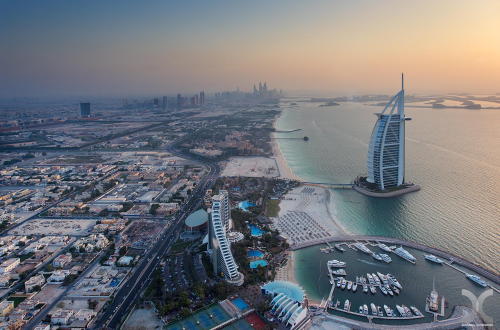 vacilandoelmundo: Burj Khalifa, Dubai, United Arab Emirates The burj on the right is actually Burj