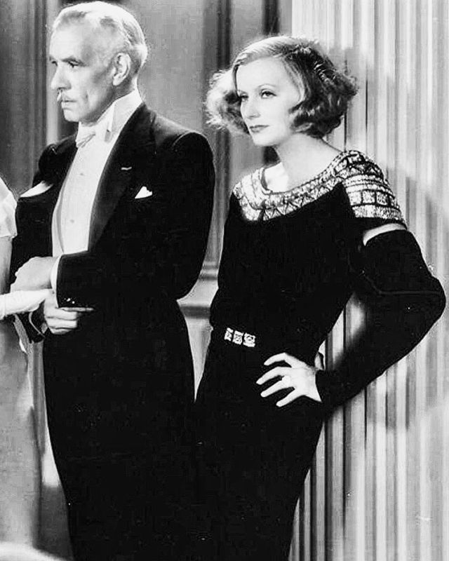 Lewis Stone and Greta Garbo