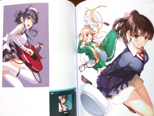  Misaki Kurehito Art Book First Volume: Flat. (Saenai Heroine no Sodatekata) (part 1)