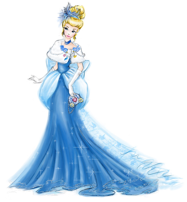 fairytalemood:  Dress designs for Cinderella doll by Jenny Chung