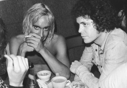 superblackmarket2:  Iggy Pop and Lou Reed