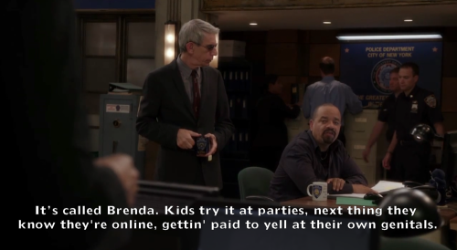 liartownusa:Ice-T Law &amp; Order SVU Part III