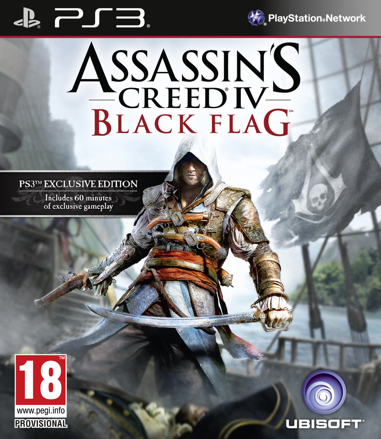 theomeganerd:  Assassin’s Creed IV: Black Flag confirmed, has 60 minutes exclusive