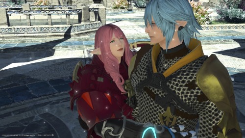 the Miss Nox x Haurchefant gpose compilation nobody asked for but you’re getting it anyway